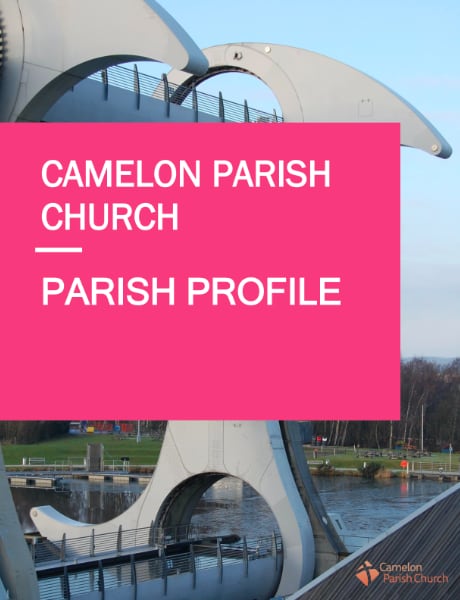 Front cover of parish profile document